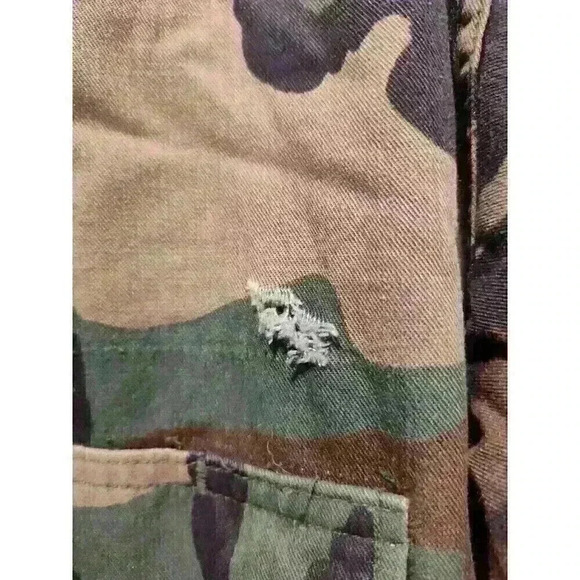 US Military Woodland Camo Cold Weather Top BDU Medium-Reg 8415-01-084-1647 - Picture 4 of 10